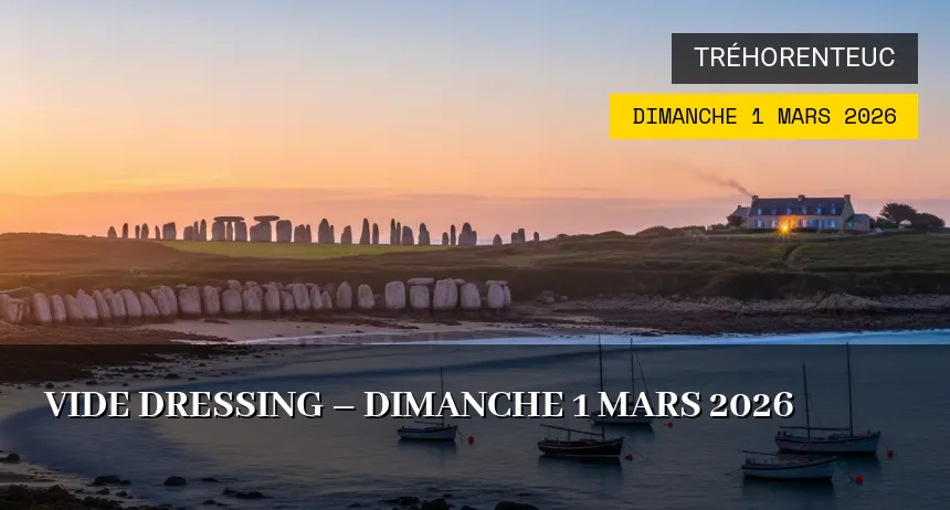 Affiche de l'événement : Vide dressing – Dimanche 1 Mars 2026