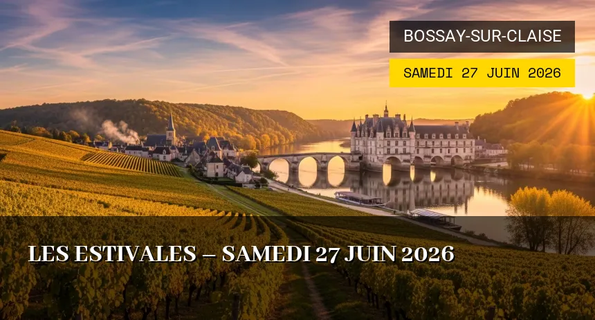 Affiche de l'événement : Les estivales – Samedi 27 Juin 2026