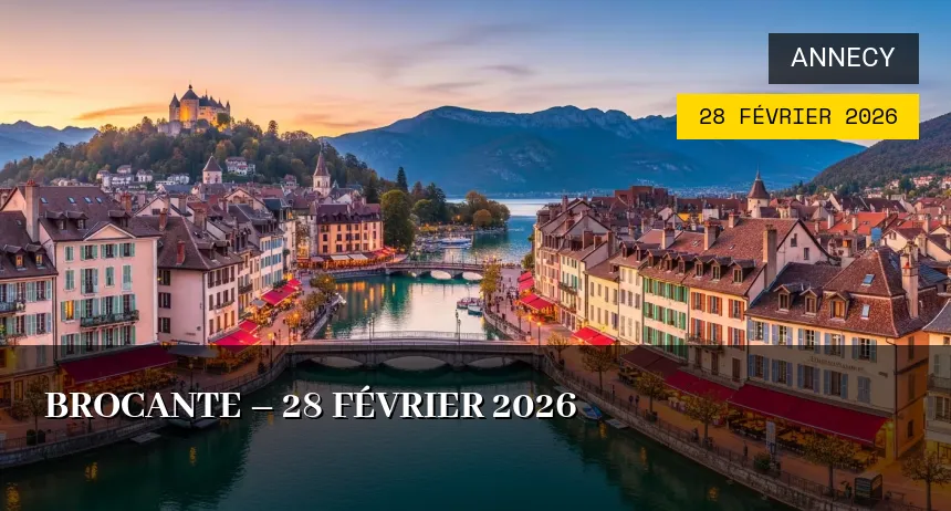 Affiche de l'événement : Brocante – 28 Février 2026