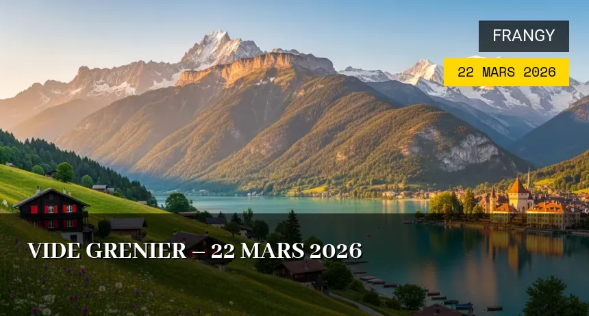 Affiche de l'événement : vide grenier – 22 Mars 2026