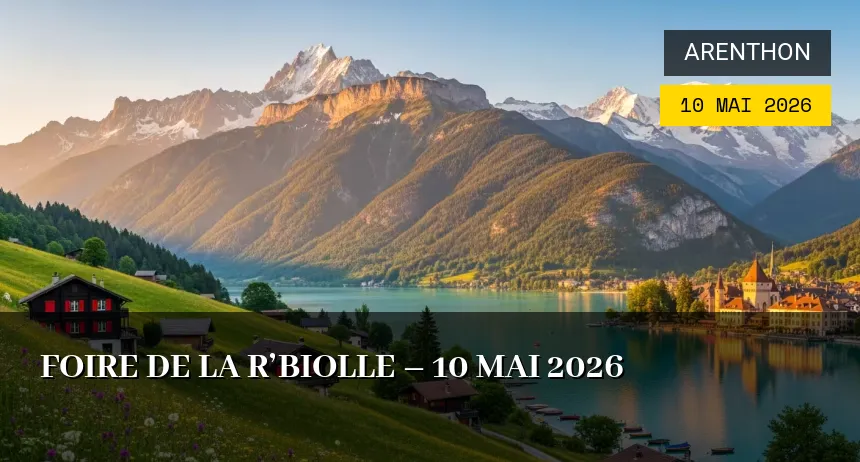 Affiche de l'événement : Foire de la R&rsquo;Biolle – 10 Mai 2026