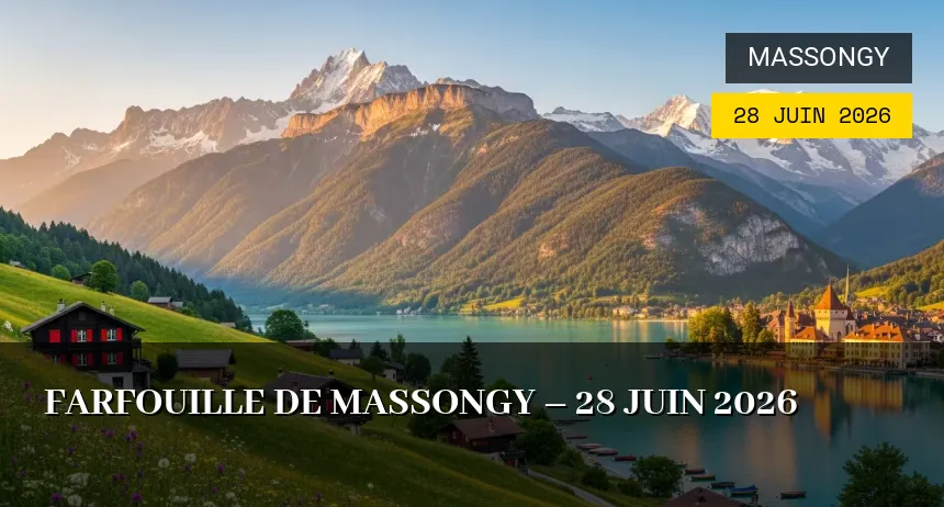 Affiche de l'événement : Farfouille de Massongy – 28 Juin 2026