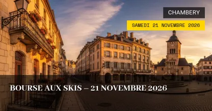 Bourse aux skis – 21 Novembre 2026