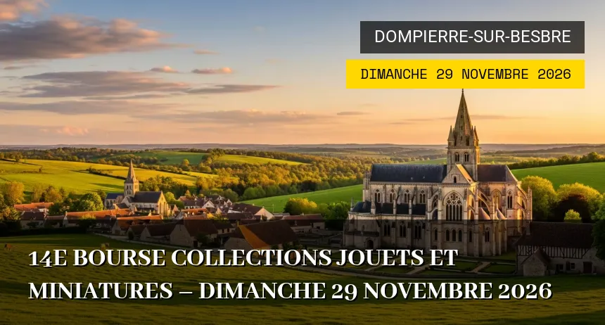 Affiche de l'événement : Bourse Collections de Dompierre-sur-Besbre