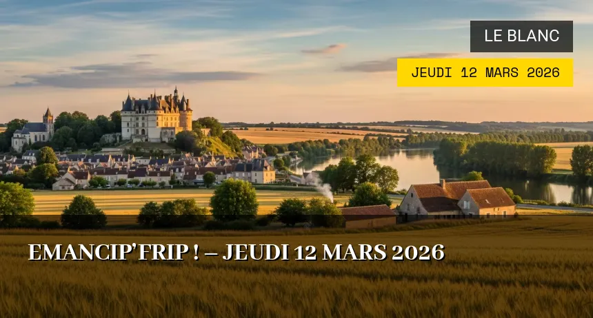 Affiche de l'événement : Emancip&rsquo;frip ! – Jeudi 12 Mars 2026