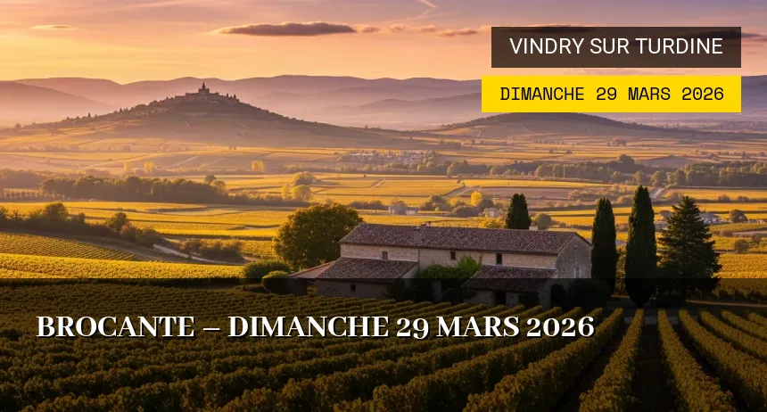 Affiche de l'événement : brocante – Dimanche 29 Mars 2026