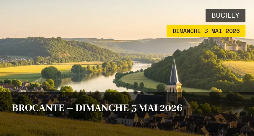 Affiche de l'événement : brocante – Dimanche 3 Mai 2026