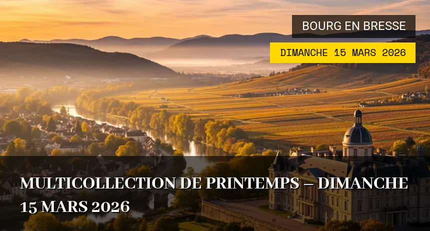 Affiche de l'événement : Multicollection de Printemps – Dimanche 15 Mars 2026