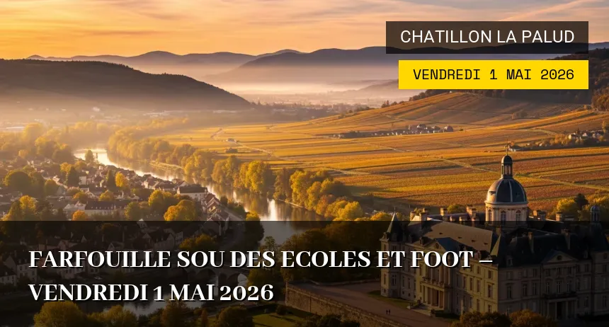 Affiche de l'événement : Farfouille Sou des Ecoles et Foot – Vendredi 1 Mai 2026