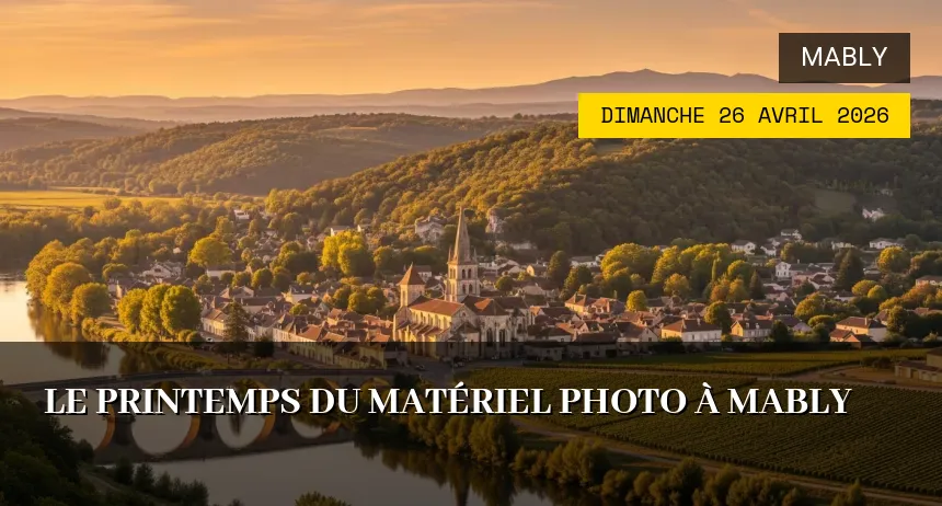 Affiche de l'événement : Le Printemps du Matériel Photo à Mably