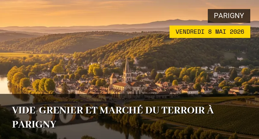 Affiche de l'événement : Vide-Grenier et Marché du Terroir à Parigny