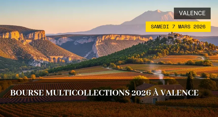 Affiche de l'événement : Bourse Multicollections 2026 à Valence