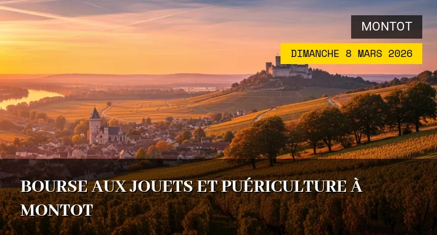 Affiche de l'événement : Bourse aux Jouets et Puériculture à Montot