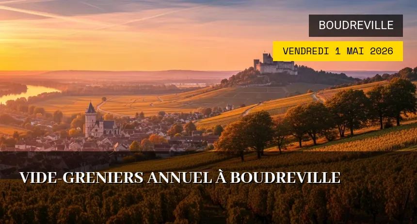 Affiche de l'événement : Vide-greniers annuel à Boudreville