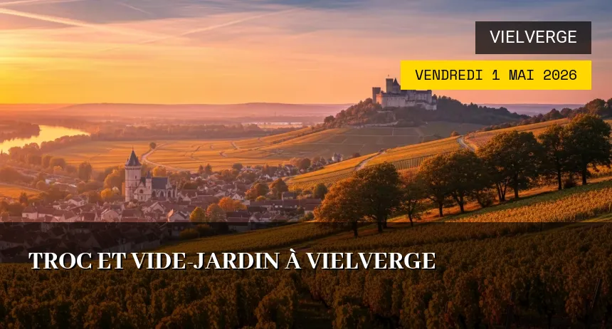 Affiche de l'événement : Troc et Vide-Jardin à Vielverge