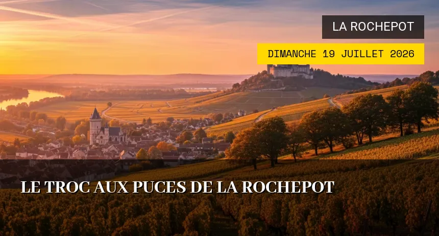 Affiche de l'événement : Le Troc aux Puces de La Rochepot