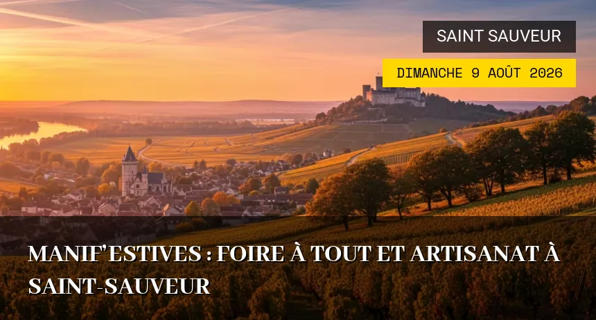 Affiche de l'événement : Manif&rsquo;Estives : Foire à tout et artisanat à Saint-Sauveur
