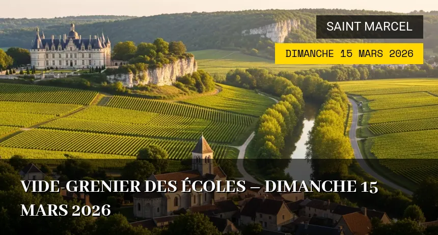 Affiche de l'événement : Vide-grenier des Écoles – Dimanche 15 Mars 2026