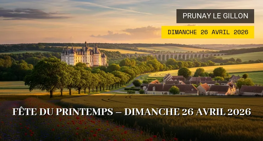 Affiche de l'événement : Fête du Printemps – Dimanche 26 Avril 2026