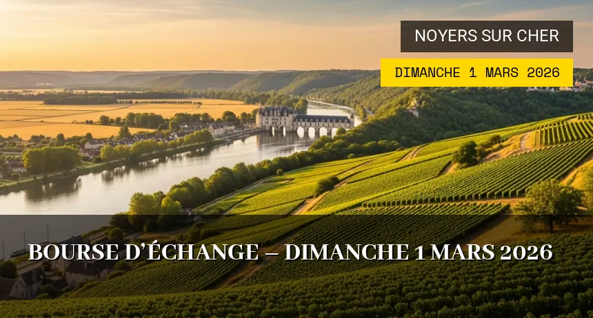 Affiche de l'événement : Bourse d&rsquo;échange – Dimanche 1 Mars 2026