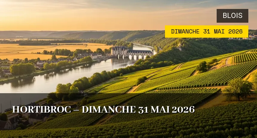 Affiche de l'événement : Hortibroc – Dimanche 31 Mai 2026