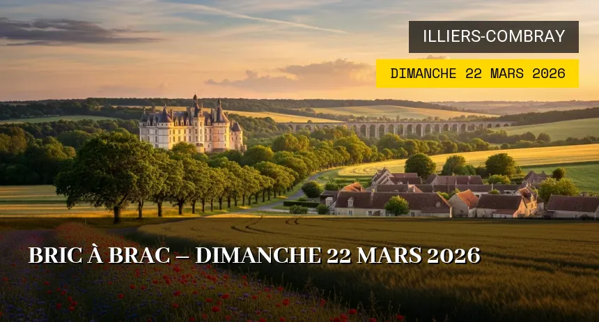 Affiche de l'événement : Bric à Brac – Dimanche 22 Mars 2026