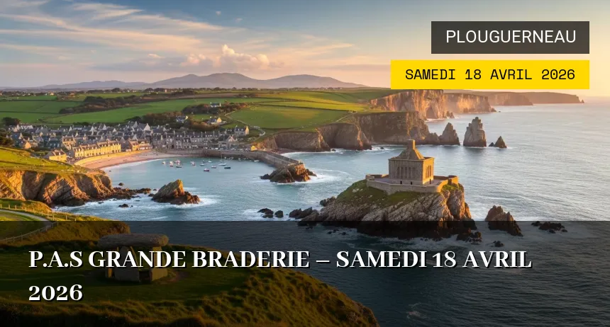 Affiche de l'événement : P.A.S GRANDE BRADERIE – Samedi 18 Avril 2026