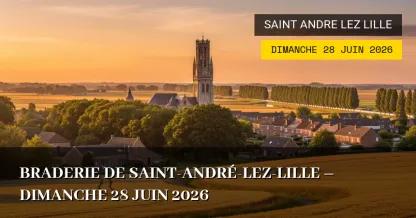 Braderie de Saint-André-lez-Lille – Dimanche 28 Juin 2026