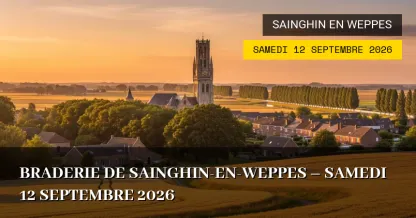 Braderie de Sainghin-en-Weppes – Samedi 12 Septembre 2026