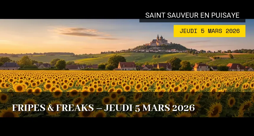 Affiche de l'événement : Fripes & Freaks – Jeudi 5 Mars 2026