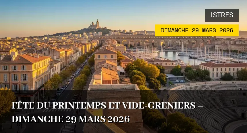 Affiche de l'événement : Fête du Printemps et Vide-greniers – Dimanche 29 Mars 2026