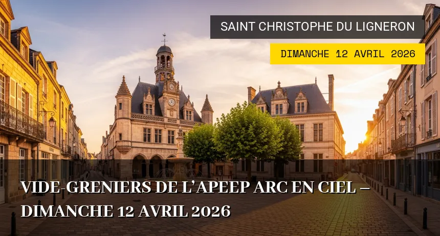 Affiche de l'événement : Vide-greniers de l&rsquo;Apeep Arc en Ciel – Dimanche 12 Avril 2026