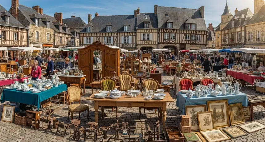 Chiner en Normandie : Un Trésor à chaque Brocante